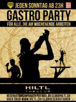 {de}Gastro Party „Für alle, die am Wochenende arbeiten“{/de}