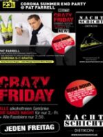 {de}Corona Summer End Party mit Pat Farrel meets Crazy Friday{/de}