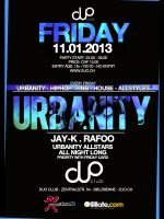 {de}2uo Friday Night present Urbanity{/de}