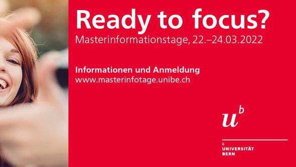 Ready to Focus? Anmeldung für die Masterinfotage