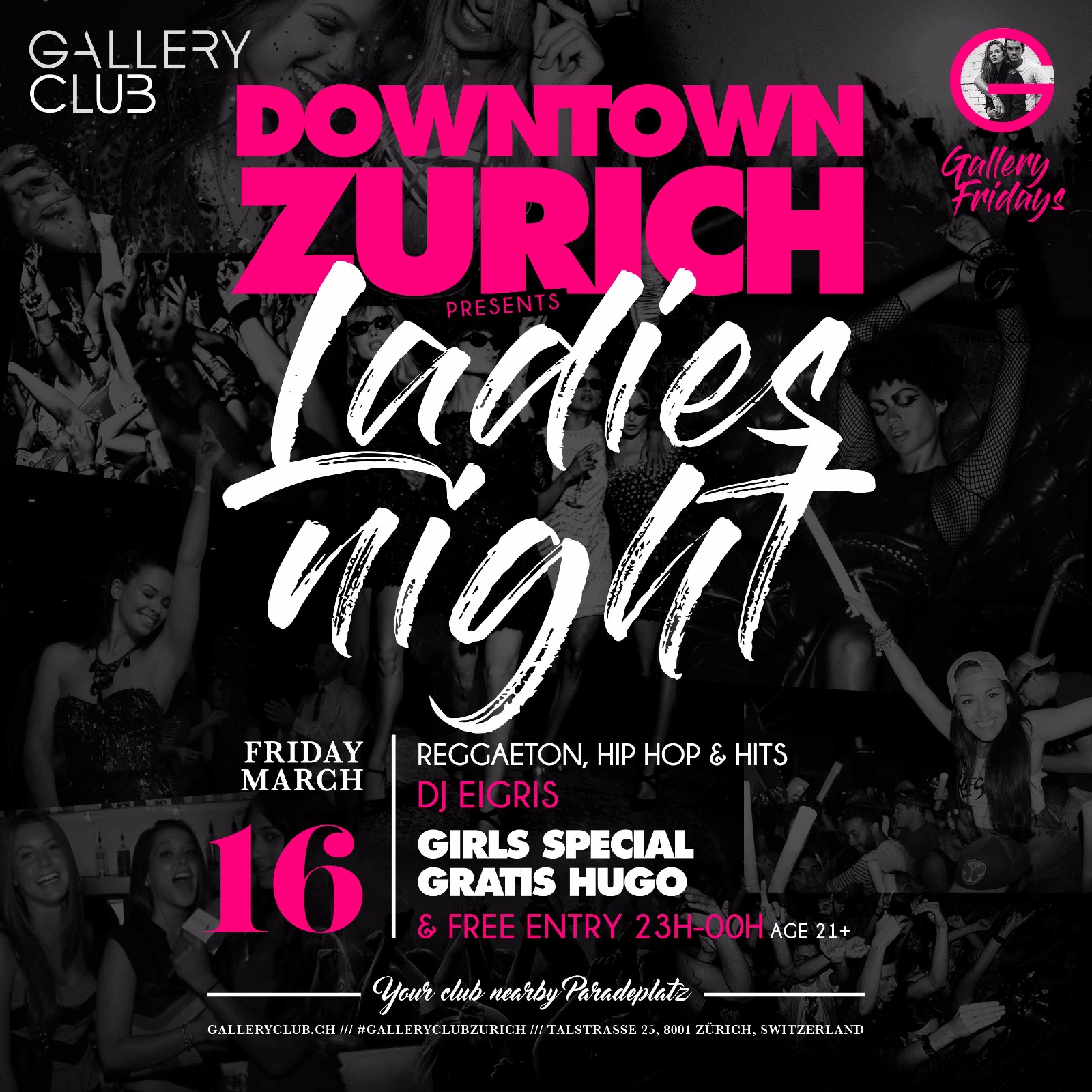 {de}Downtown Zurich - Ladies Night{/de}