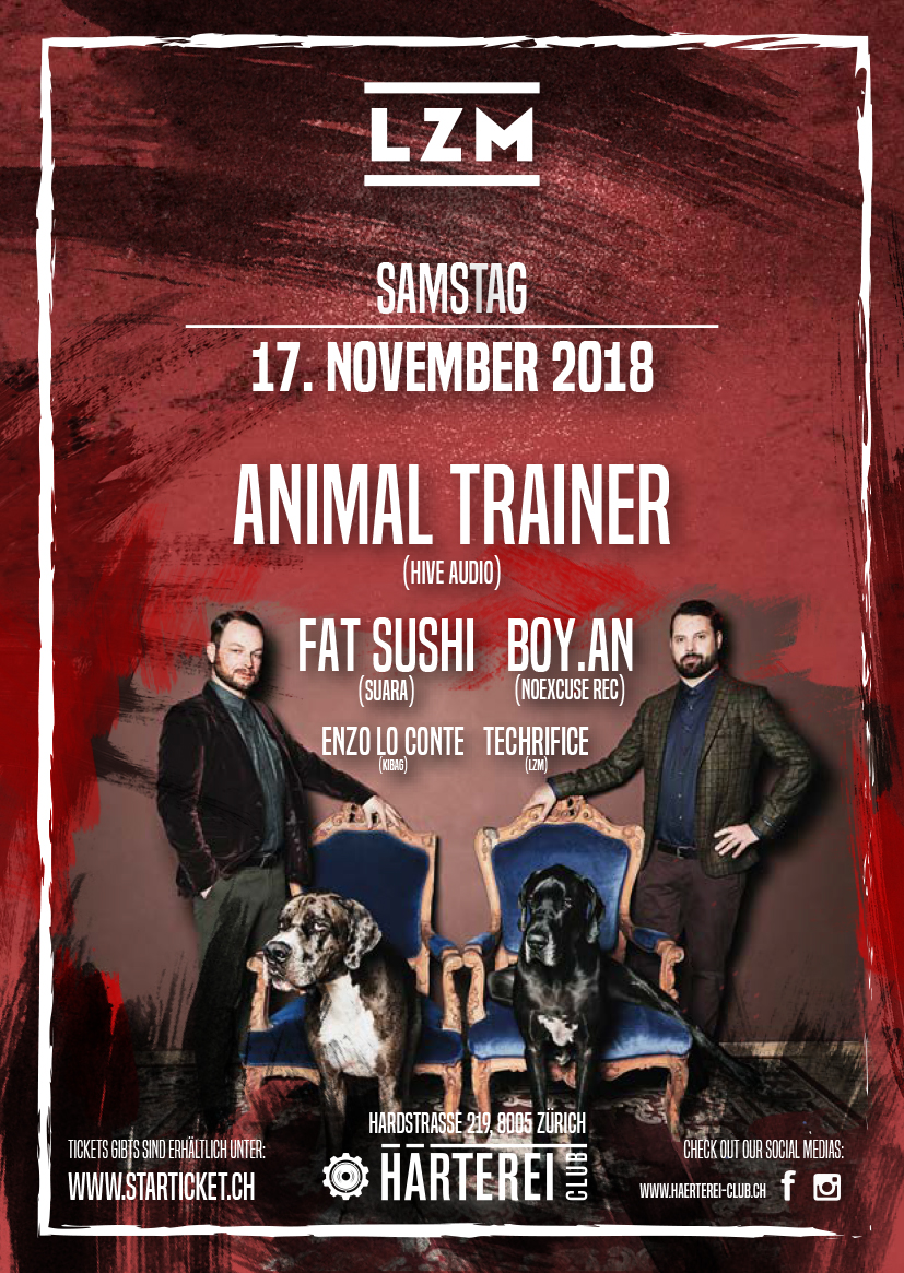 {de}Liebe zur Musik w/ Animal Trainer, Fat Sushi, Boy.An{/de}
